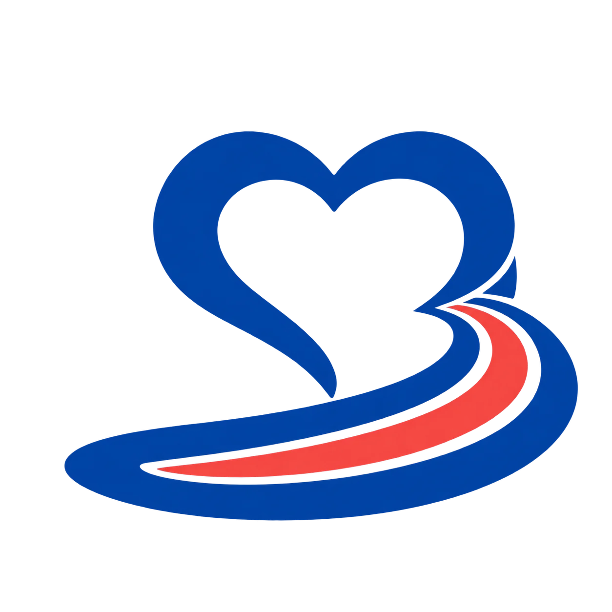 Icono de corazón solidario